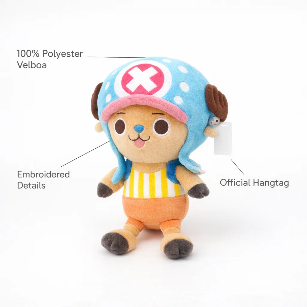 Tony Tony Chopper Plush Figure - infographic view